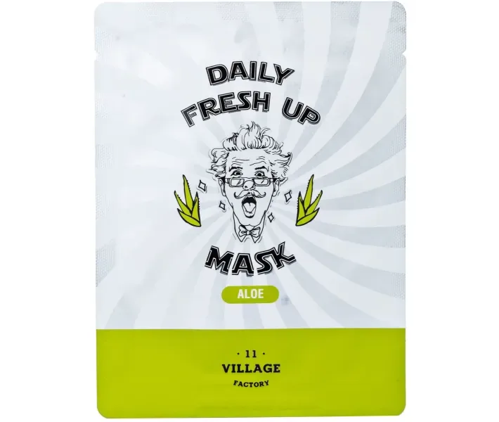 Тканевая маска с Алоэ Village 11 Factory Daily Fresh Up Mask Aloe, 20 мл