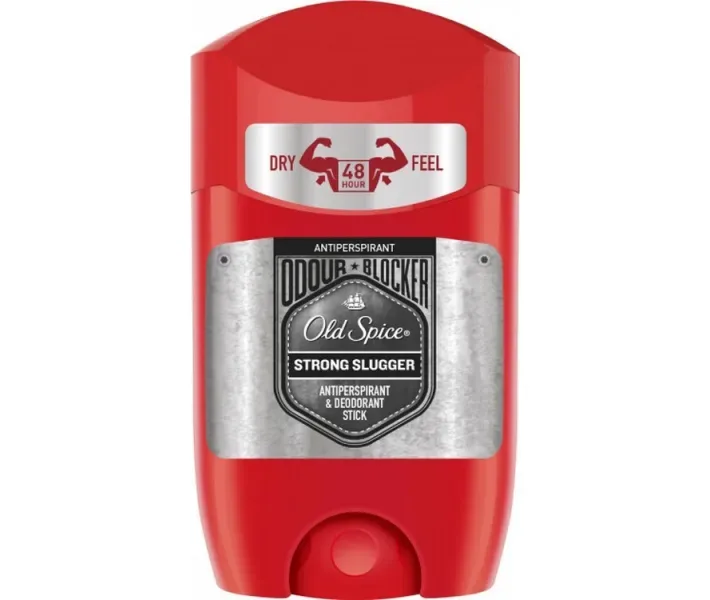 Твердий дезодорант-антиперспірант Old Spice Strong Slugger 50 мл (8001090660268)