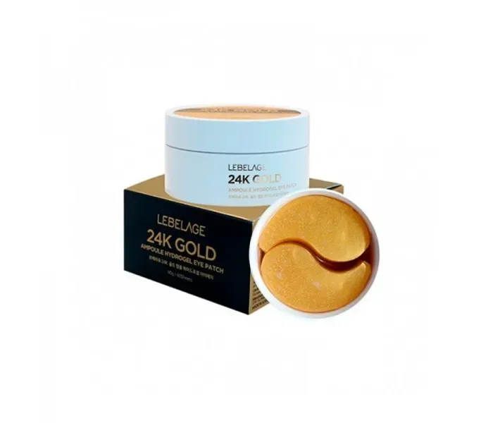 LEBELAGE 24K GOLD AMPOULE HYDROGEL EYE PATCH