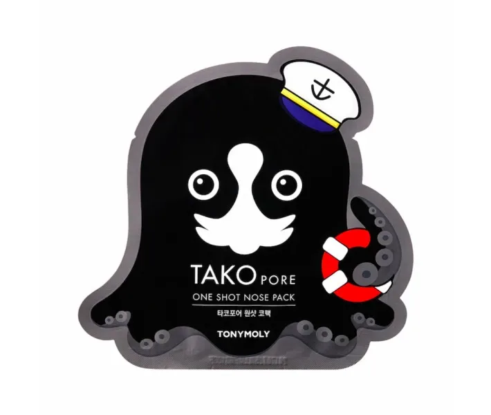 Патч для очищення носа Tony Moly Takopore One Shot Nose Pack