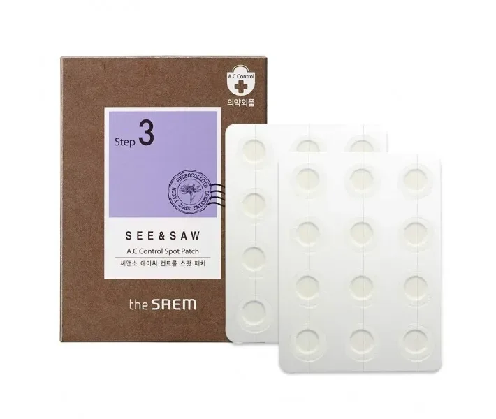 Патчі точкові для проблемної шкіри The Saem See amp; Saw A.C Control Spot Patch