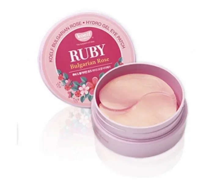 Koelf Ruby Bulgarian Rose Hydrogel Eye Patch