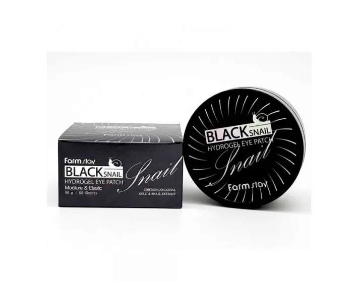FarmStay Black Snail Hydrogel Eye Patch