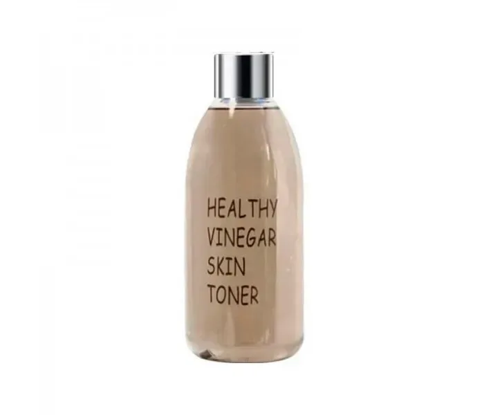 Оцтовий тонер на основі ферменту чорної квасолі Real Skin Healthy vinegar skin toner Black bean