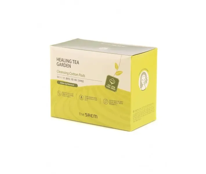 Очищаючі диски The Saem Healing Tea Garden Cleansing Cotton Pads