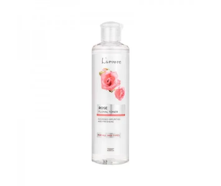 Освіжаючий тонер для обличчя з екстрактом троянди L'arvore Rose Floral Toner