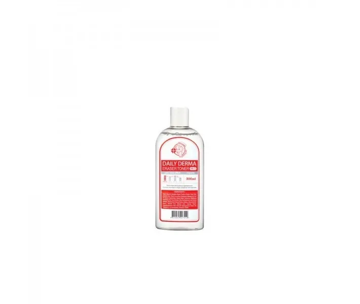 М'який тонер-пілінг з AHA і BHA кислотами і трояндою Nightingale Daily Derma Eraser Toner Aroma Rose