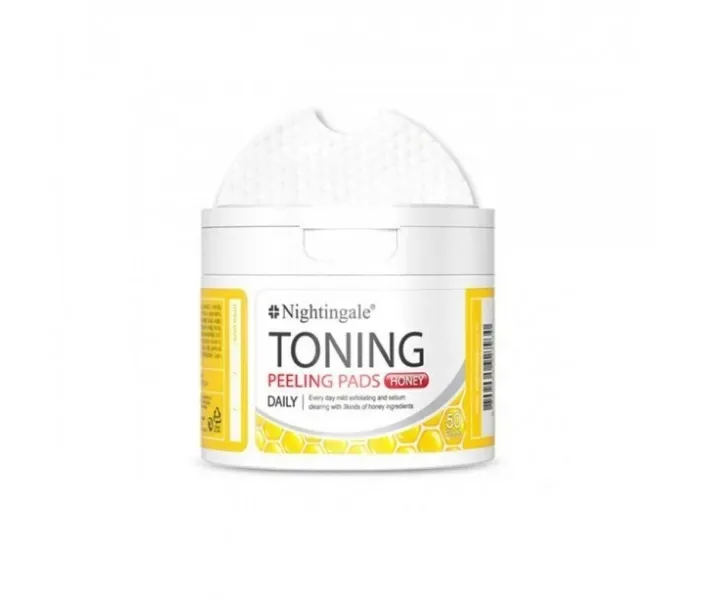 Очищаючі спонж Nightingale Toning Peeling Pads Honey
