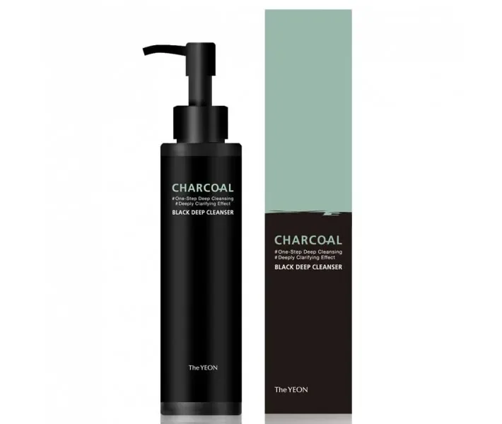 Очищаюче масло з деревним вугіллям, 150 мл The Yeon Chacoal Black Deep Cleanser