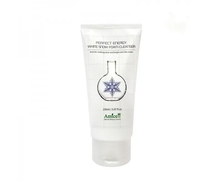 Пінка для поліпшення Amicell Perfect Energy White Snow Foam Cleanser