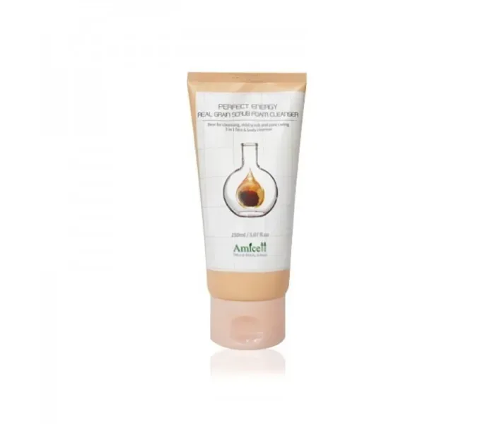 Очищаюча скраб-піна Amicell Perfect Energy Real Grain Scrub Foam Cleanser