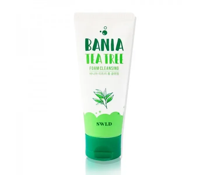 Очищаюча пінка SWLD BANIA Tea Tree Foam Cleansing