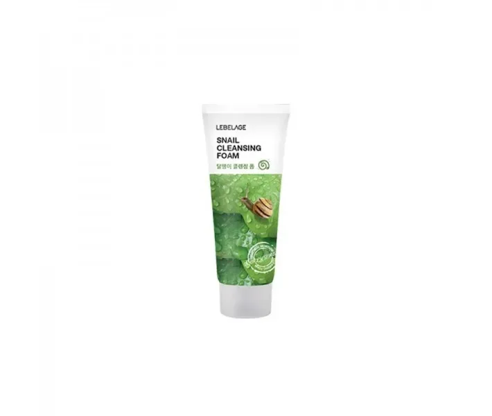 Равликова пінка Lebelage Cleansing Foam Snail