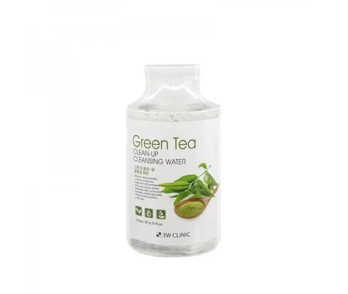 Міцелярна вода 3w Clinic Green Tea Clean-Up Cleansing Water