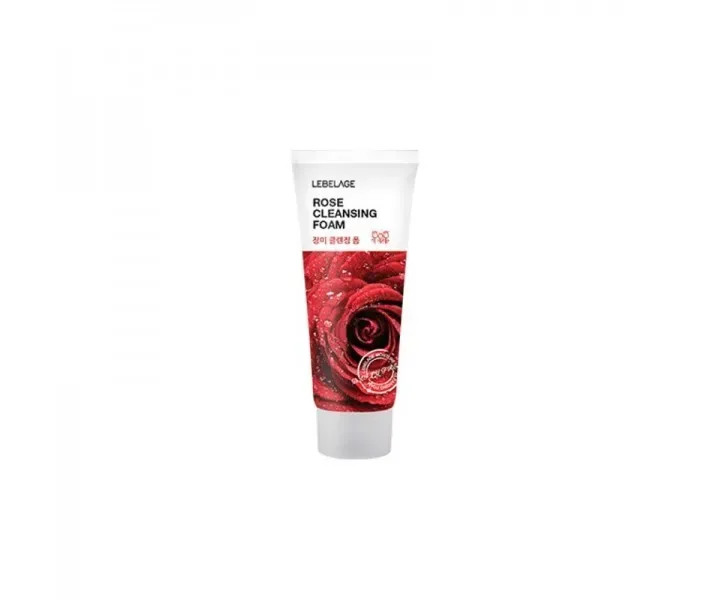 Пінка з трояндою Lebelage Cleansing Foam Rose