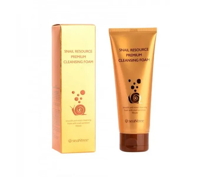 Пінка seaNtree snail resource premium cleansing foam