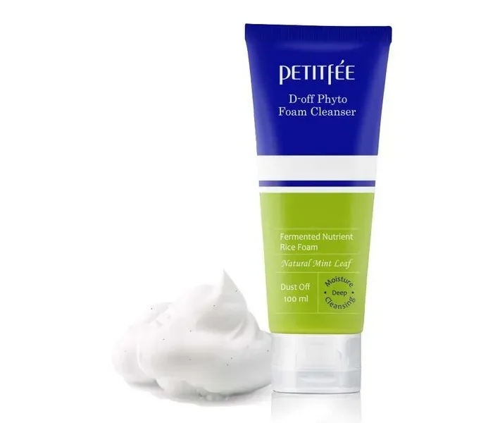 Фіто-пінка для вмивання обличчя Petitfee D-off Phyto Foam Cleanser 100 мл