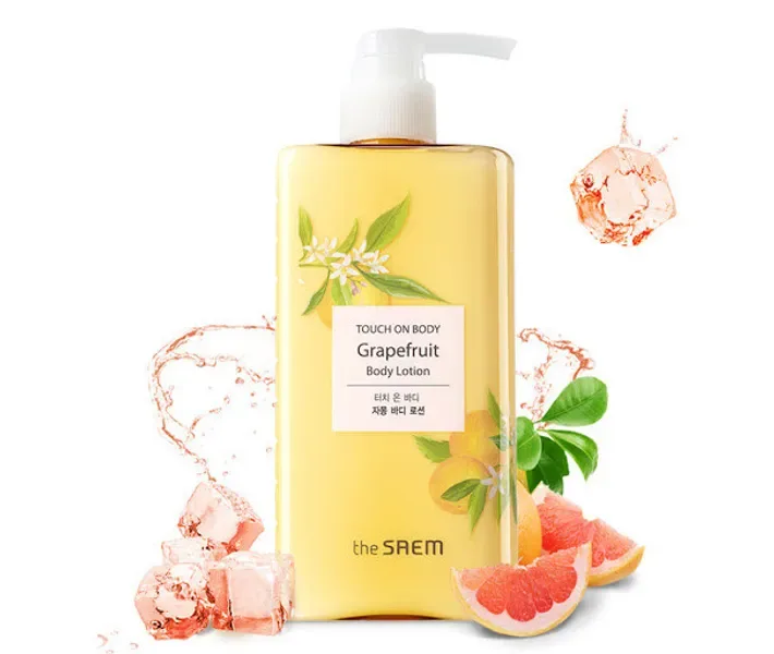 Лосьйон для тіла The Saem Touch On Body Grapefruit Body Lotion