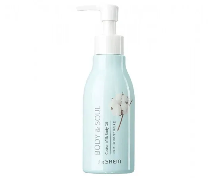 Гель-масло для тіла The Saem Body Soul Cotton Milk Body Oil