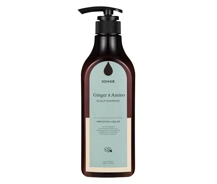 Шампунь SOHAIR Ginger × Amino Scalp Shampoo
