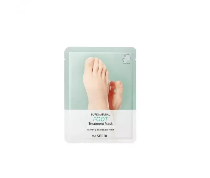 Маска The Saem PURE NATURAL Foot Treatment Mask