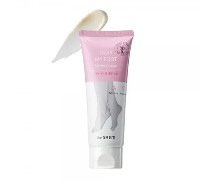 Крем для ніг живильний, 100мл The Saem Dear My Foot Velvet Cream
