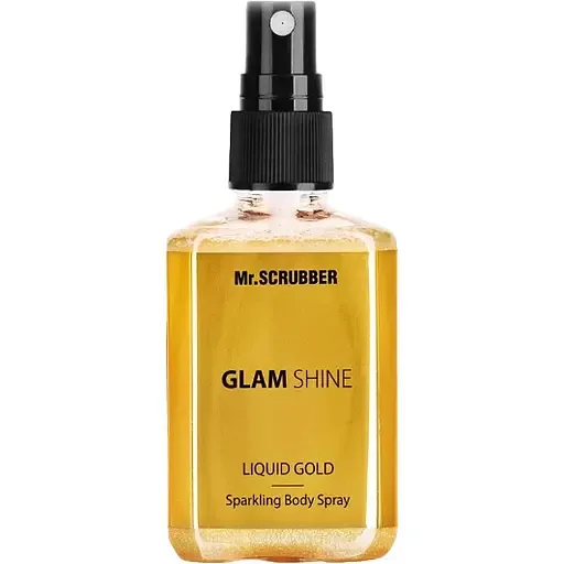 Сяючий спрей для тіла Mr.Scrubber Glam Shine Liquid Gold Sparkling Body Spray