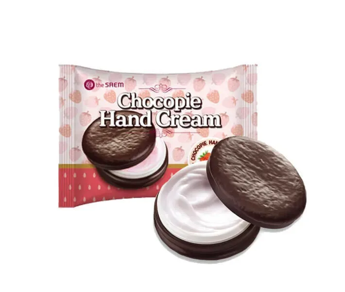 Крем для рук The Saem Chocopie Hand Cream Strawberry