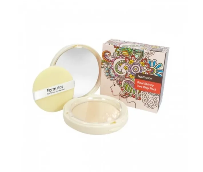 Пудра Farmstay Real Skinny Two Way Pact + Refill