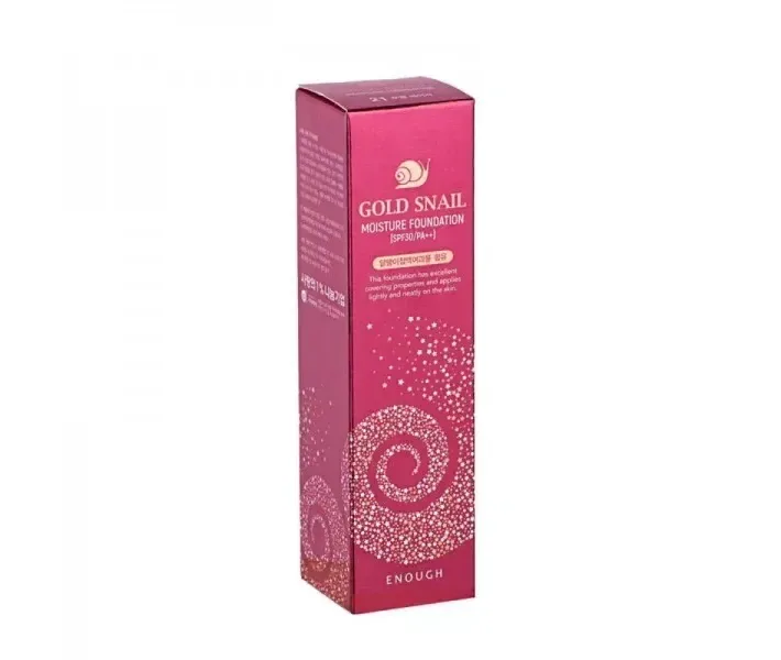 Enough Gold Snail Moisture Foundation SPF30/РА++