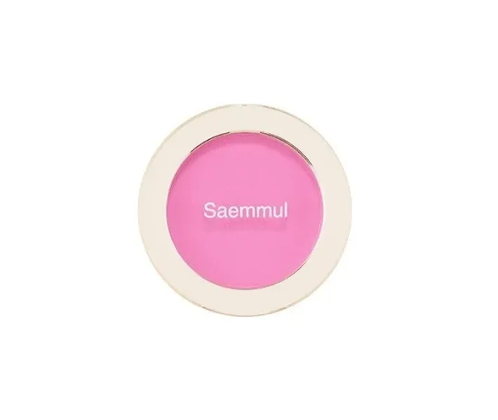 Однотонні рум'яна, 5г The Saem Saemmul Single Blusher PK03 Freeze Pink