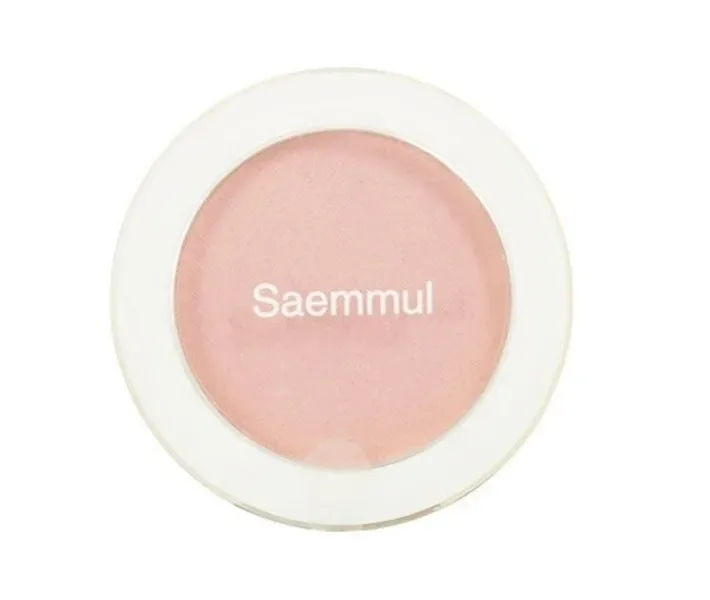 Однотонні рум'яна, 5г The Saem Saemmul Single Blusher PK05 Yogurt Pink