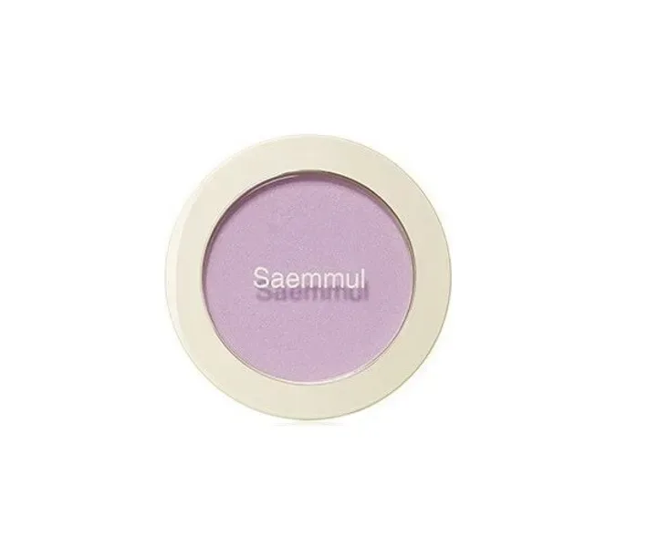 Однотонні рум'яна, 5г The Saem Saemmul Single Blusher PP01 Orchid Rumor