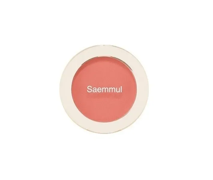 Однотонні рум'яна, 5г The Saem Saemmul Single Blushe CR03 Sunshine Coral