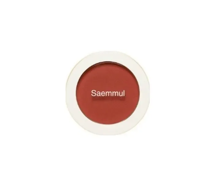 Однотонні рум'яна, 5г The Saem Saemmul Single Blushe OR03 Persimmon Juice