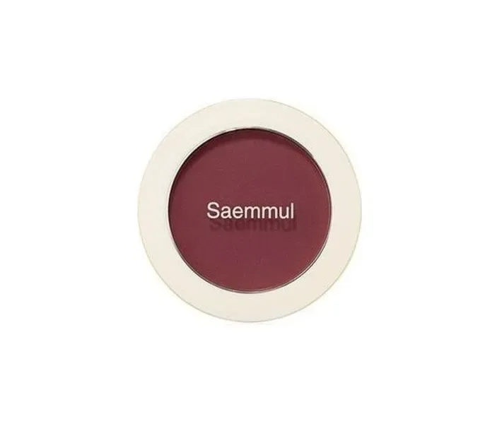 Однотонні рум'яна, 5г The Saem Saemmul Single Blushe RD02 Dry Rose