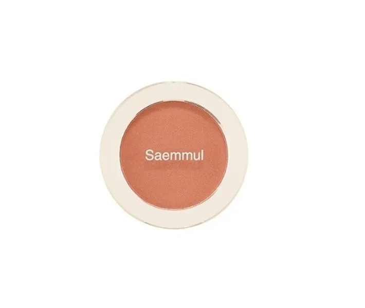 Однотонні рум'яна, 5г The Saem Saemmul Single Blushe BE02 Flash Beige