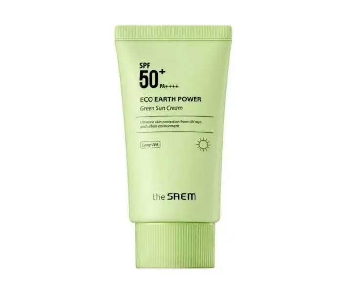 The Saem Eco Earth Power Green Sun Cream SPF50 + PA ++++