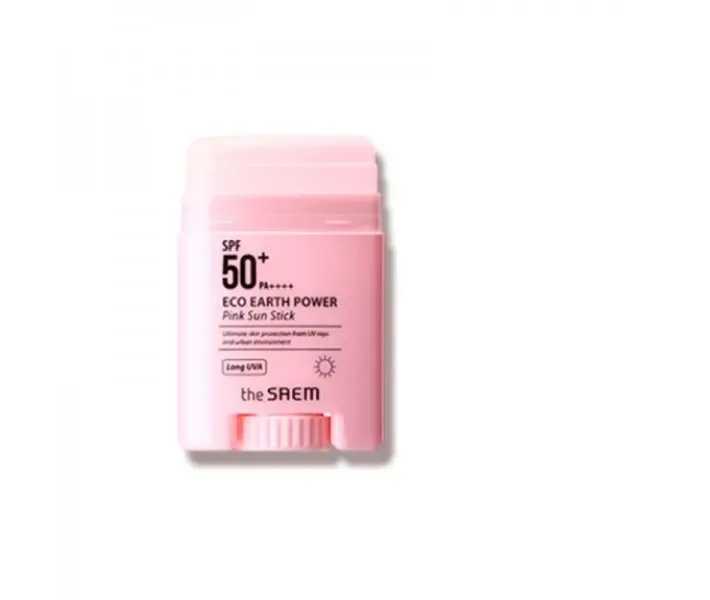 The Saem Eco Earth Power Pink Sun Stick SPF50 + PA ++++
