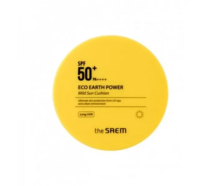 The Saem Eco Earth Power Mild Sun Cushion PF50 + PA ++++