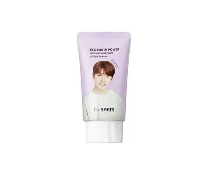 The Saem Eco Earth Power Tone Up Sun Cream SPF50 + PA ++++ Seventeen Dino
