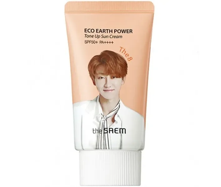 The Saem Eco Earth Power Tone Up Sun Cream SPF50 + PA ++++ Seventeen The8