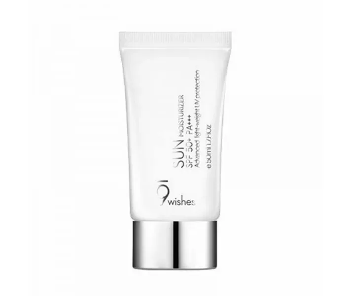 9wishes Sun Moisturizer Facial Sun Cream Spf50 +++