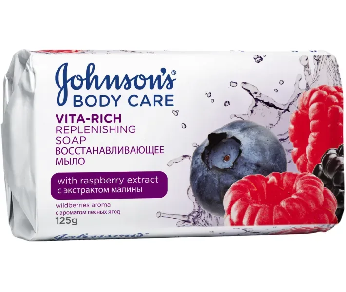 Мило Johnson's Body Care Vita-Rich з екстрактом малини відновлює (3574661239538)