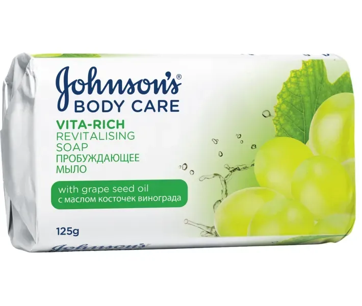 Мило Johnson's Body Care Vita Rich пробуджує з маслом кісточок винограду (3574661284637)