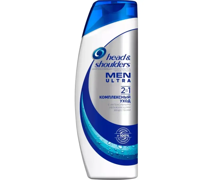 Шампунь та бальзам-ополіскувач 2 в 1 проти лупи Head & Shoulders Комплексний догляд 400 мл