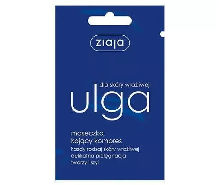 Маска для обличчя Ziaja Ulga заспокійлива, 7 мл