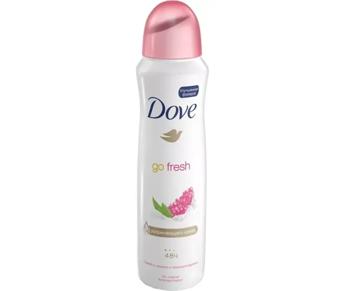 Дезодорант-антиперспірант Dove Go Fresh Гранат та лимон, 150 мл