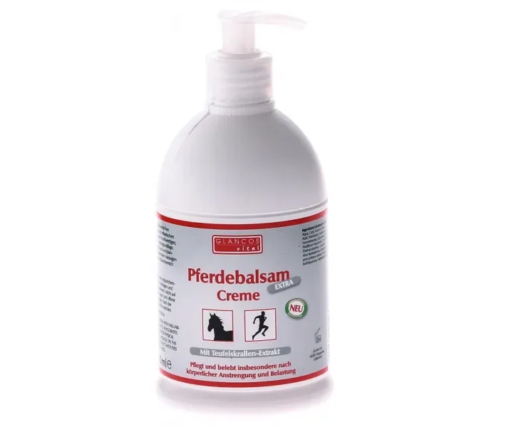 Кінська мазь Botanis Pferdebalsam Creme з дозатором, 500 мл