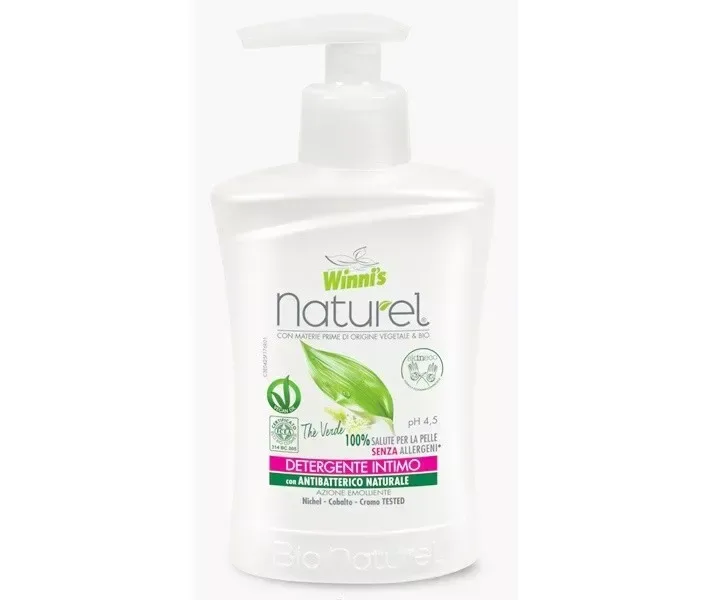 Гіпоалергенний засіб для інтимної гігієни Winni's Naturel Intimate Wash The Verde, 250 мл